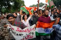 India detains top 'cockroach' leader as hundreds protest in capital