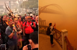 Protests spread in Indonesia as anger mounts over forest fires and haze