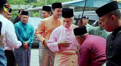 'Go away, I don't want to see you', says Tuanku Muhriz in ticking off Negri MB