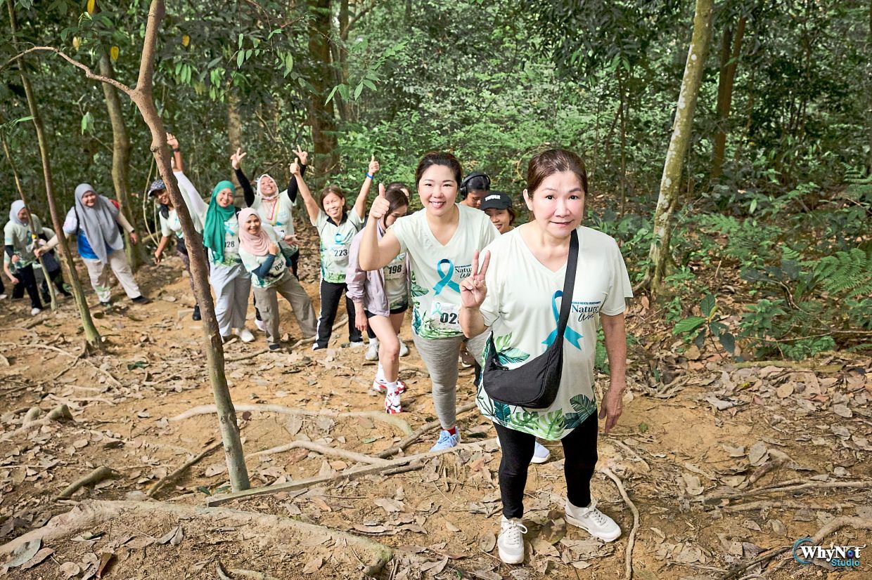 Nature walk champions mental health awareness
