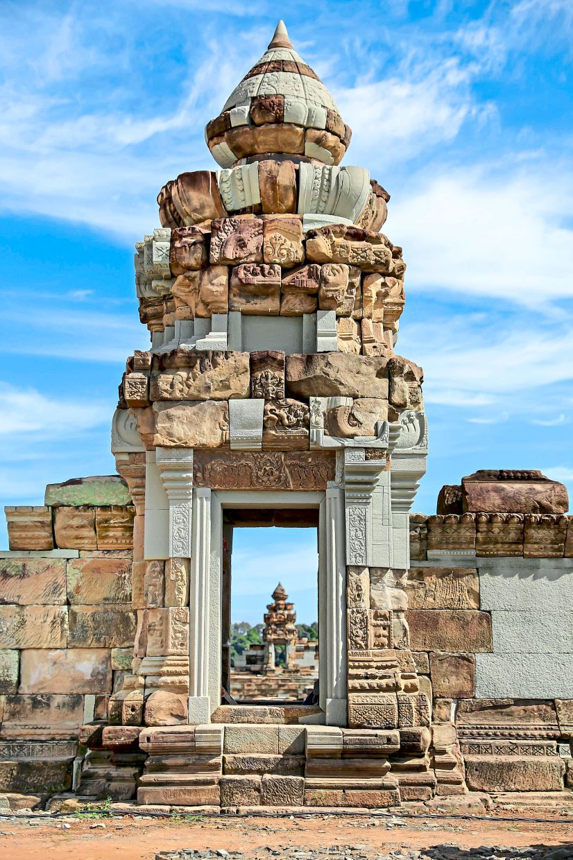 Centuries-old temple fully restored in Unesco-listed park