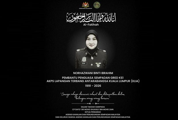 Remains of murdered AKPS officer taken back to Tumpat for burial