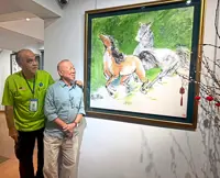 Paintings under the hammer for charity