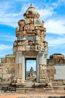 Centuries-old temple fully restored in Unesco-listed park