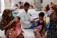 Bangladesh is battling measles. It's a 'real warning' to other nations