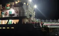 11 missing after cargo ship catches fire off Indonesia's Bengkulu