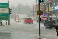 Flash floods reported in parts of Klang Valley following heavy rain on Saturday