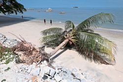 Beaches on borrowed time