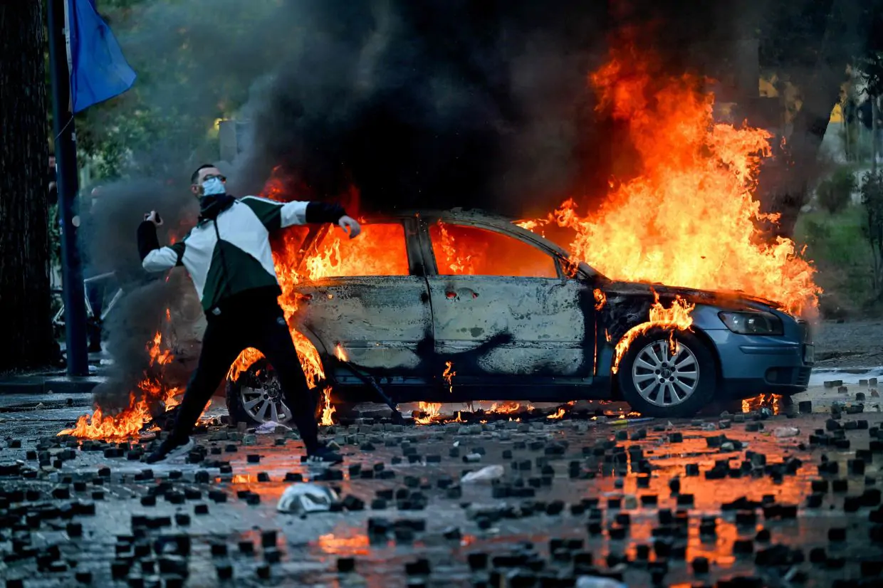 Europe on fire: Protests seen in France, Belgium, Italy, Portugal, Albania,  with many turning violent (photo gallery) | The Star