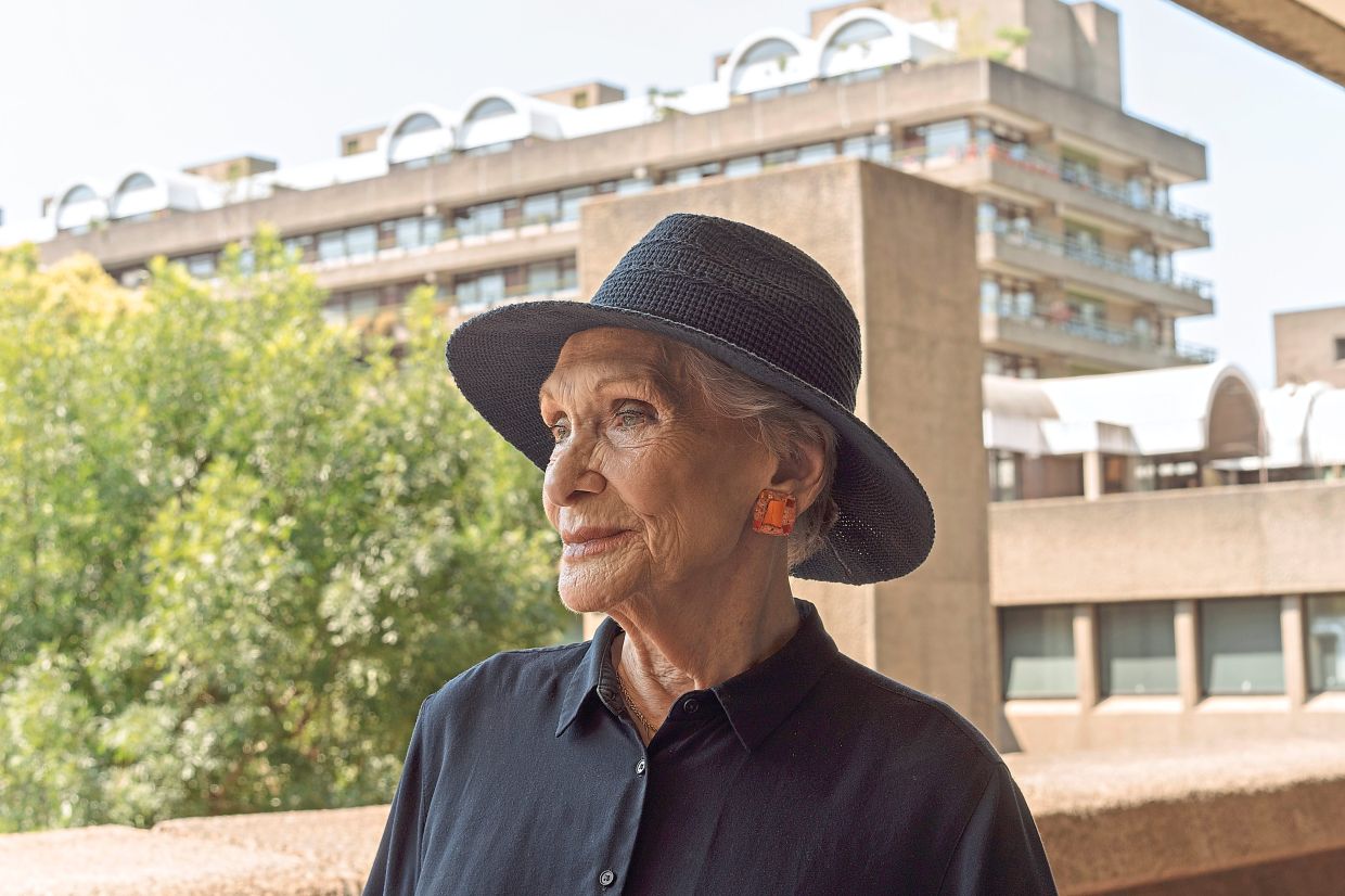 Phillips, who has lived at the Barbican for about six years, expresses concern that part of her home will be overshadowed by the proposed office building.