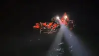 All 26 crew rescued from burning cargo ship off Indonesia's Bengkulu