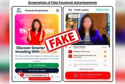 Police warn of scammers impersonating investment experts to defraud victims