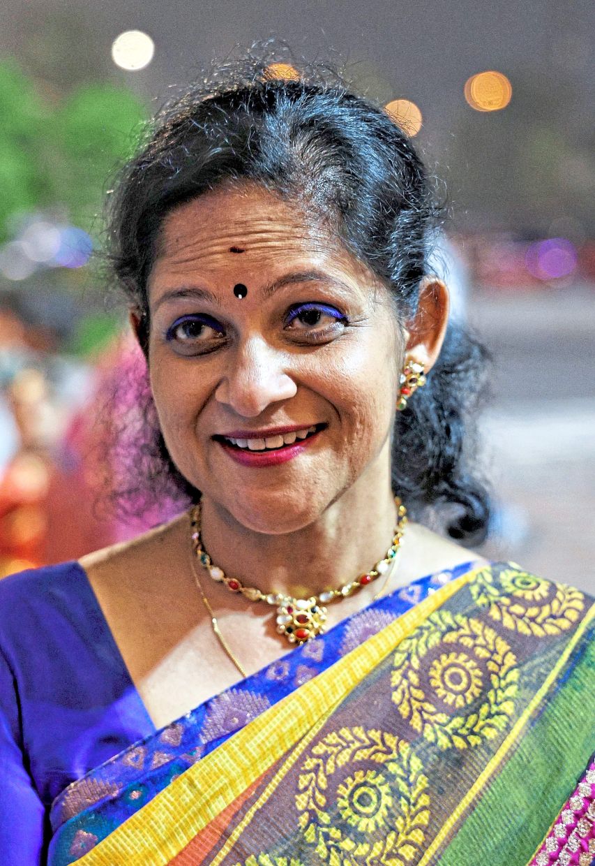 Gayathri: Performers find a thrill dancing in a temple, where they can feel divine blessings.