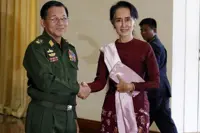 Myanmar authorities release rare images of Aung San Suu Kyi