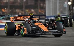 Motor racing-McLaren to sell five F1 cars, all driven by champions and one by Brad Pitt
