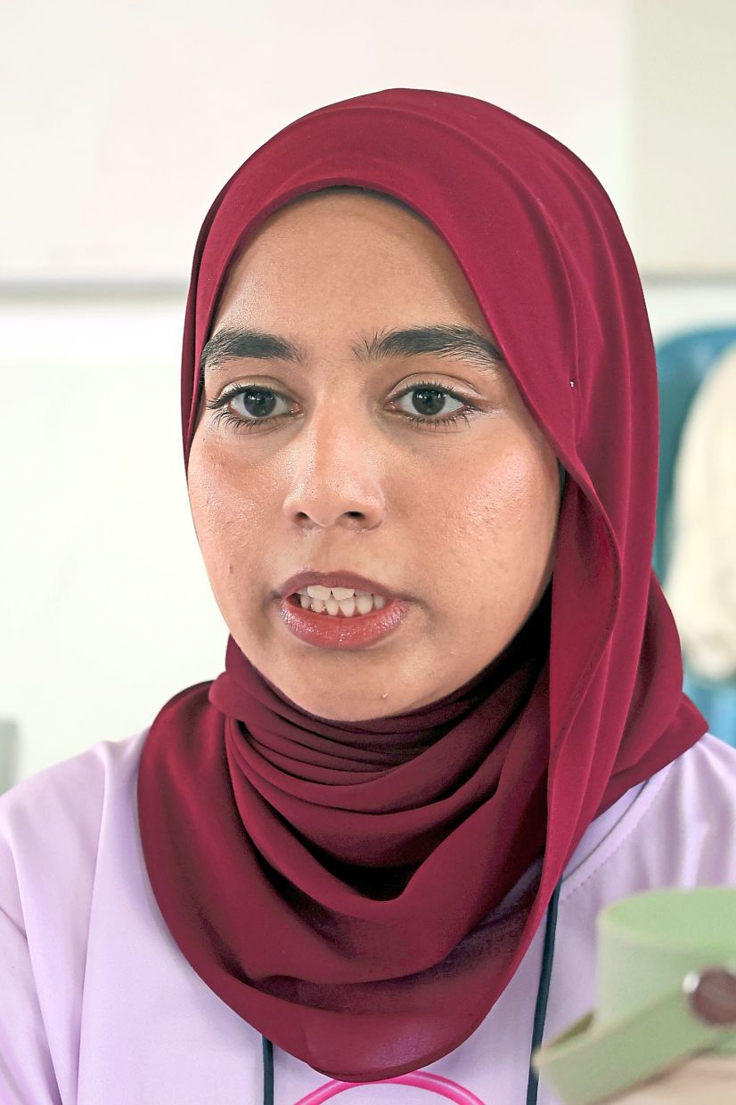 Adriana cautions young people against relying solely on social media for medical information. 