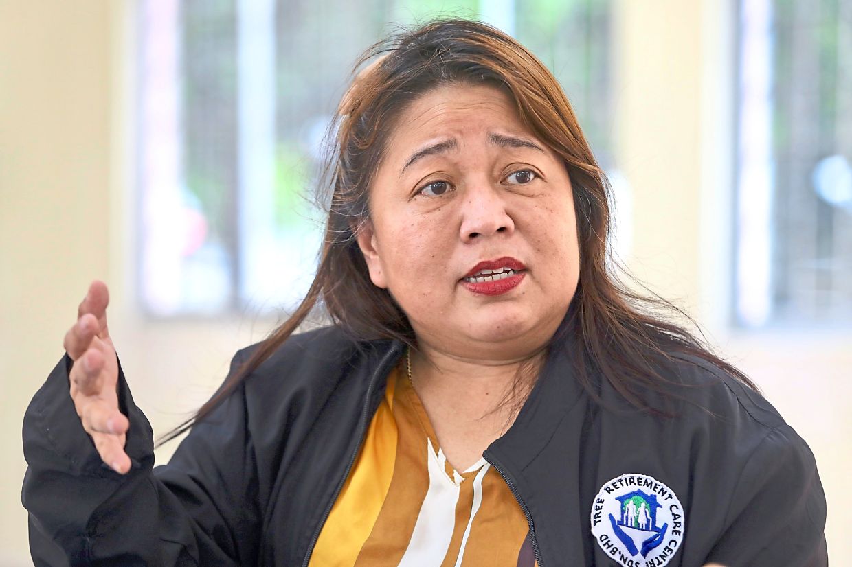 Anisa says Saujana Akasia nursing home residents have been affected by the fumes.