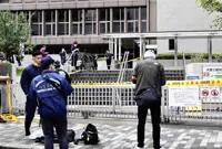 Man stabbed near Osaka court; suspect suggests money issue