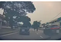 QuickCheck: Was a car driven dangerously in Taman Johor Jaya?