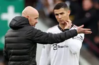 Soccer-Ronaldo let Man United down, says club's former boss Ten Hag