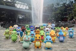 Sparks fly as special region-specific Pikachu goes live at Singapore's Changi Airport