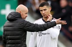 Soccer-Ronaldo let Man United down, says club's former boss Ten Hag