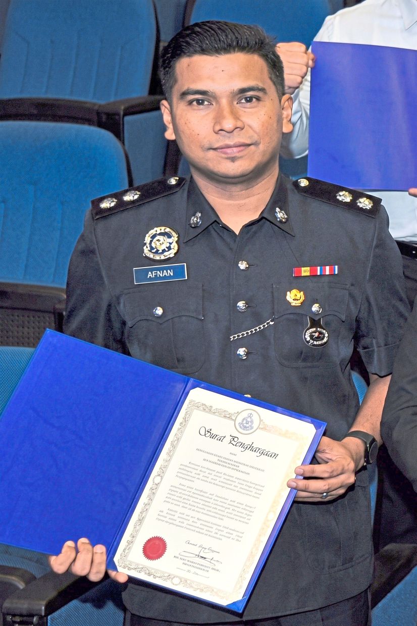 Fairol says being a policeman is an exciting job that requires commitment and sacrifice.