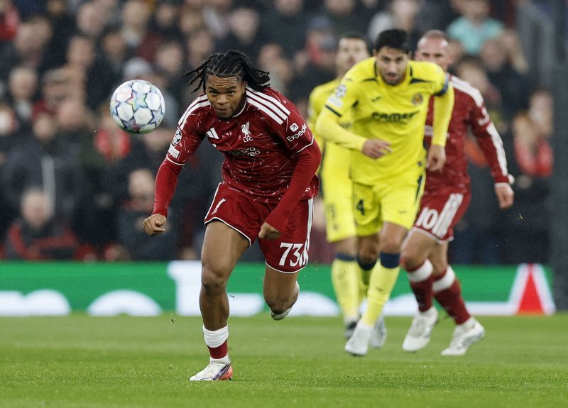 Soccer-Ngumoha comes of age on breathless Anfield night