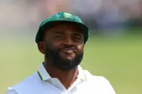 South Africa seize control as captain Bavuma provides the heroics