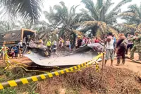 Probe underway into rocket debris