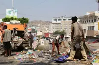 Water rationing, rubbish pile-up raise disease fears in Yemen's besieged Taiz