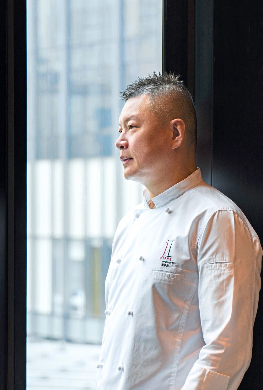 Fei believes in always putting 100% in whatever he does, something he has applied at all his restaurants. — Mandarin Oriental Guangzhou