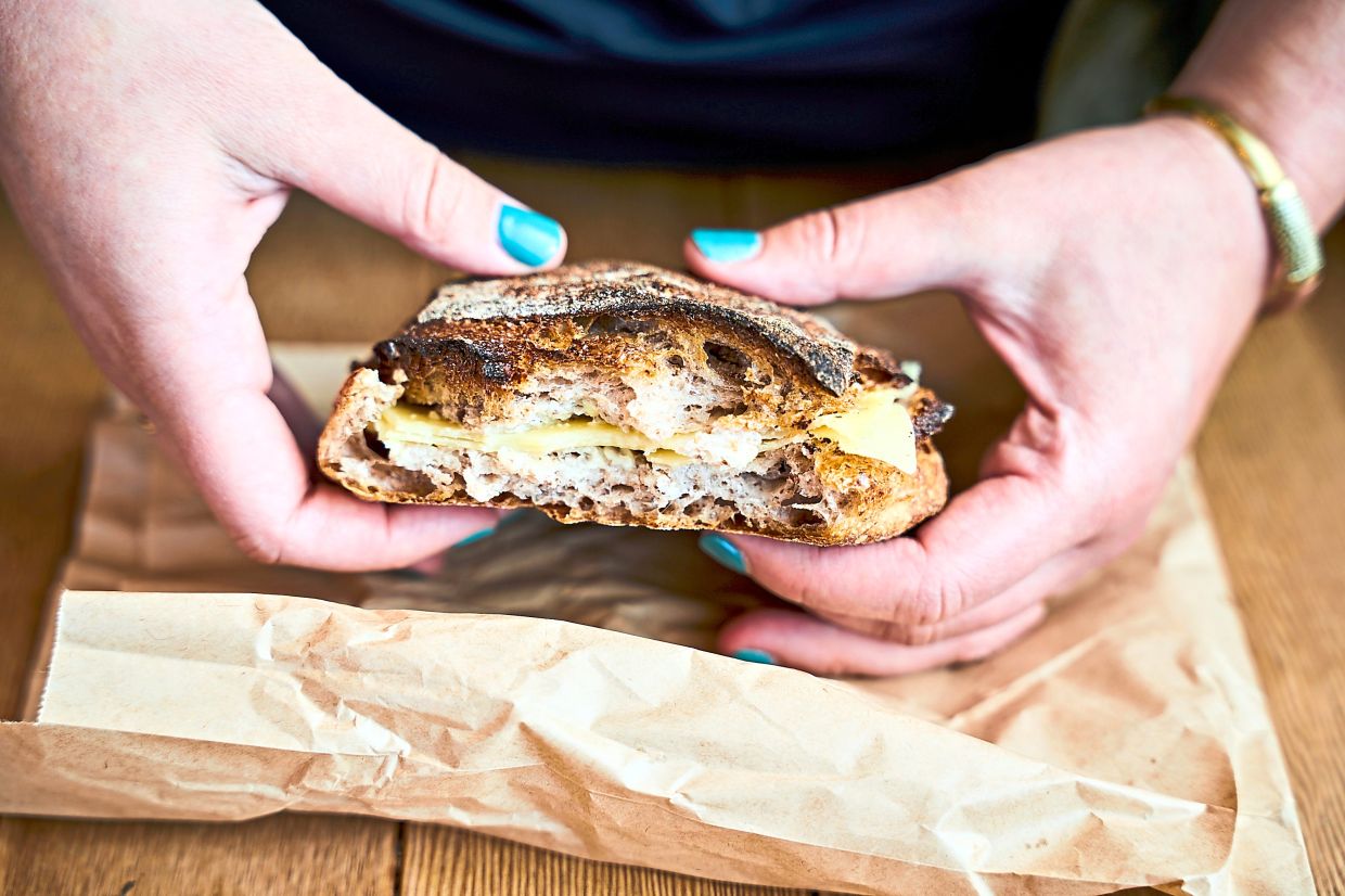 Sliced cheese on bread is hard to get wrong, but also hard to perfect.