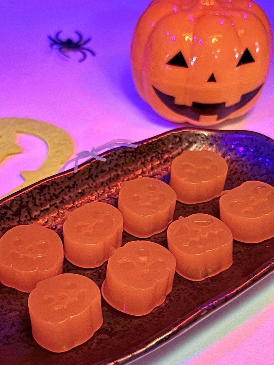 Atomic Pumpkin jello by The Rebel Penguin of Whimzy Town.