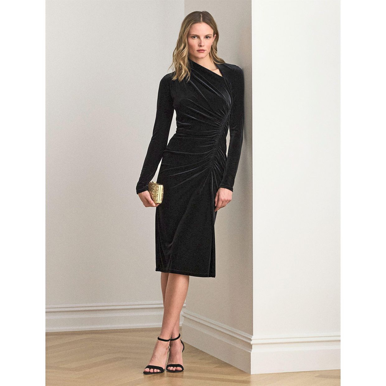Even the simplest designs take on a vintage-inspired patina when rendered in soft velvet. Photo: Ralph Lauren