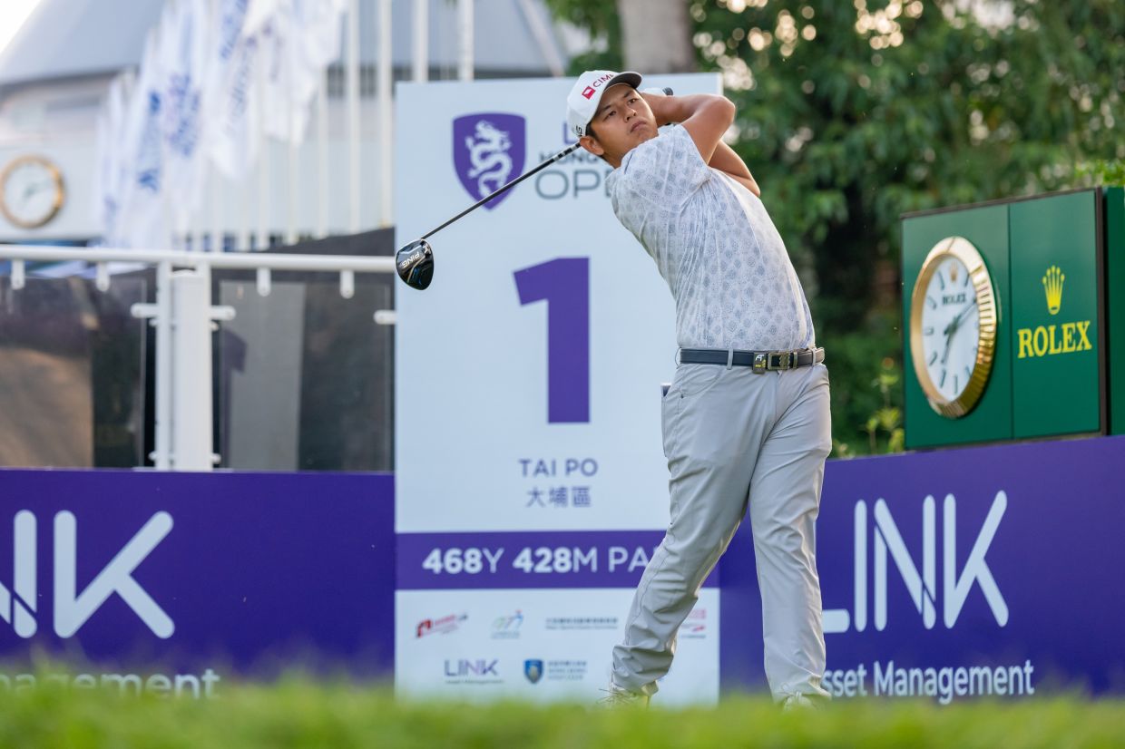 Ervin Chang of Malaysia pictured on Friday, October 23, 2026, during Round Two of the Link Hong Kong Open at Hong Kong Golf Club. The US$2,000,000 event is staged from October 22-25, 2026. -- Picture by Graham Uden / Asian Tour.