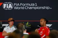 Motor racing-'Slow down': Hamilton jokes to champion-in-waiting Antonelli