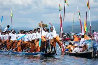 Myanmar’s Phaung Daw Oo Pagoda Festival returns to Inle Lake