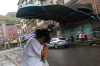 Taiwan shuts US$5 trillion stock market as Typhoon Champi nears, almost 1,000 flights cancelled