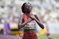 Athletics-Olympic champion Jepchirchir provisionally suspended by AIU over EPO finding