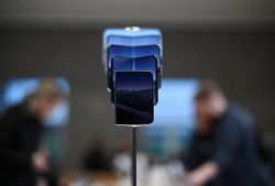 Apple says iPhone Duo demand is extraordinary. Compared with what?