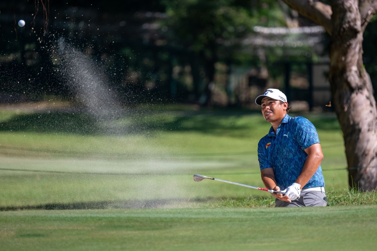 Gavin Green of Malaysia pictured on Friday, October 23, 2026, during Round Two of the Link Hong Kong Open at Hong Kong Golf Club. The US$2,000,000 event is staged from October 22-25, 2026. -- Picture by Graham Uden / Asian Tour.