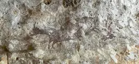 World’s oldest cave art under fiery threat