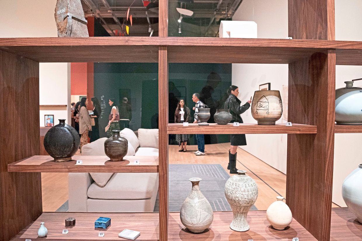 ‘Museums and the arts, they scare a lot of people, sometimes,’ says RM. Photo: AP