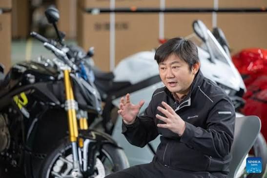 Zhang Xue, founder of Chinese motorcycle manufacturer ZXMOTO.