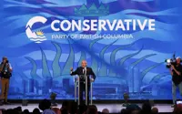 Conservative party wins first election in nearly a century in British Columbia