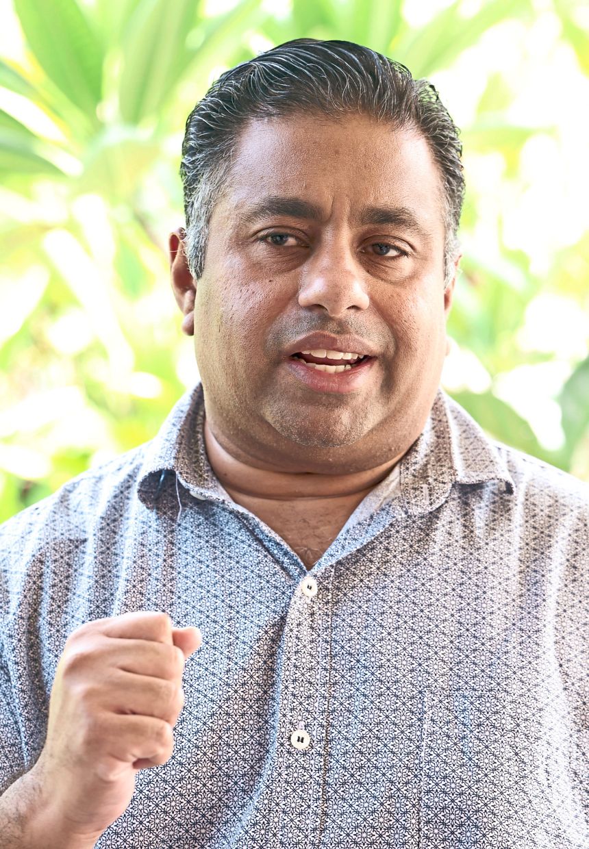 Rajiv: The hall will enable residents to host community activities.