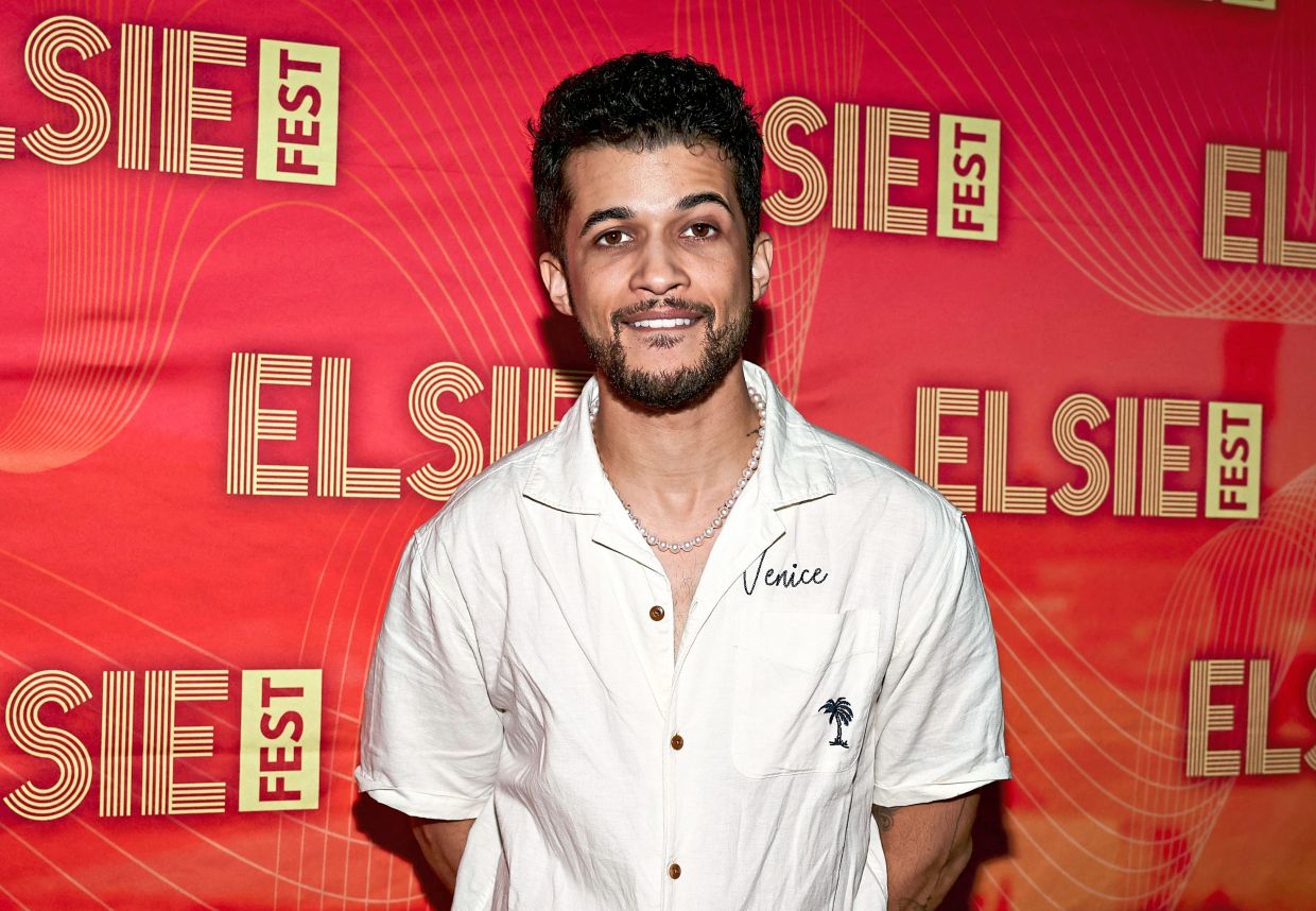 Fisher is joining an astonishing list of Broadway's who's-who to celebrate the 'Rent' milestone on Oct 26 with a benefit performance of the show from the Richard Rodgers Theatre. Photo: AP