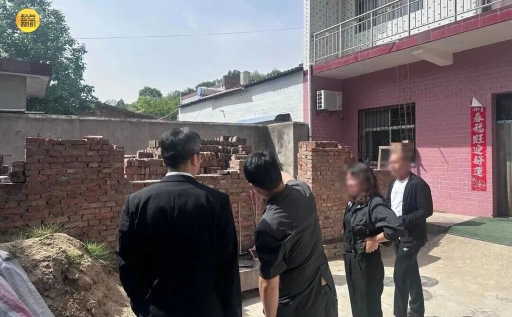 Only during this recent clash did authorities realise the neighbours’ dispute had been raging for over 200 years. -- Photo: Sina via South China Morning Post