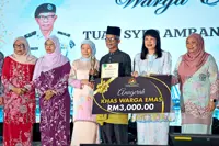 Perlis-born senior citizen wins award for community service